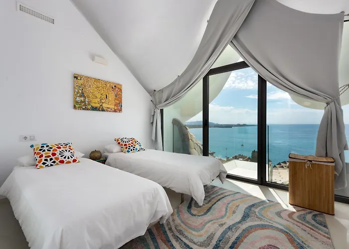 Ferienhaus Rentitspain - Casa Acantilado - Lujo Y Estilo Frente A La Costa Tropical Salobreña