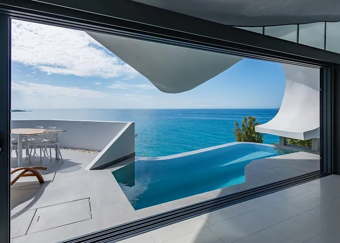Rentitspain - Casa Acantilado - Lujo Y Estilo Frente A La Costa Tropical Salobreña