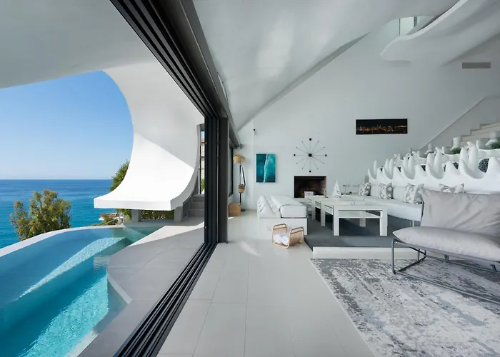 Ferienhaus Rentitspain - Casa Acantilado - Lujo Y Estilo Frente A La Costa Tropical Salobreña