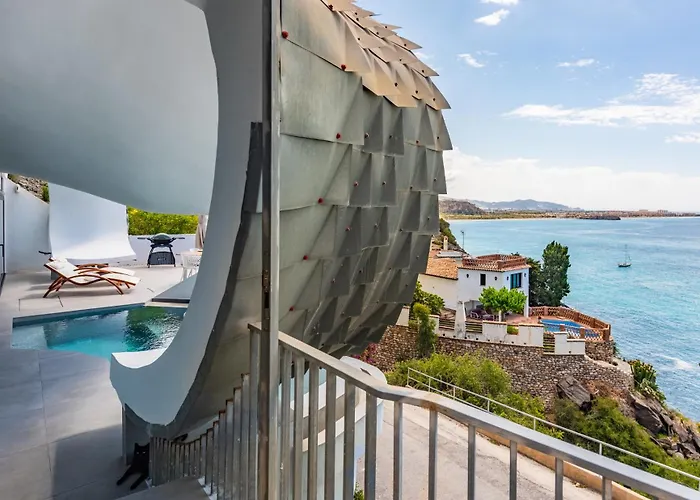 Rentitspain - Casa Acantilado - Lujo Y Estilo Frente A La Costa Tropical Salobreña